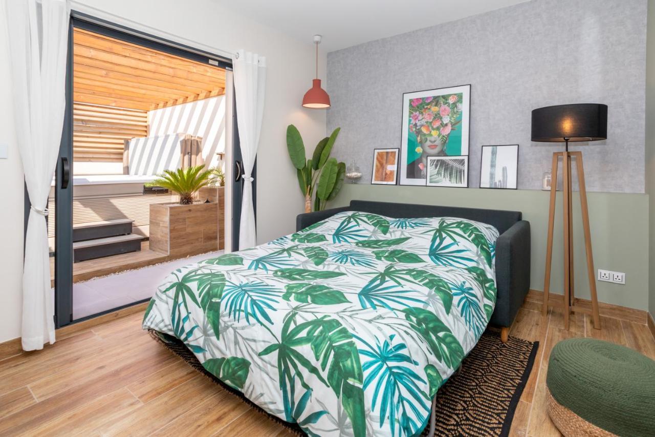 L'Entre Deux-Suite Romantique - Jacuzzi Privatif - Clim Reversible - Wifi Le Somail Exterior foto